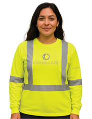 Dronekulture™ Drone Pilot Long Sleeve Safety Shirt
