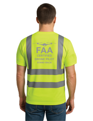Dronekulture™ Drone Pilot Short Sleeve Safety T-shirt 