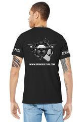 Dronekulture™ Drone Pilot Drone Burst Men's T-shirt