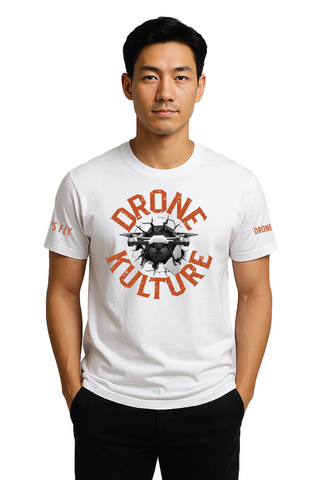Dronekulture™ Drone Pilot Drone Burst Men's T-shirt