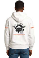 Dronekulture™ Drone Pilot Drone Burst Men's Hoodie