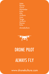 Dronekulture™ Drone Pilot Phonetic Women's T-Shirt